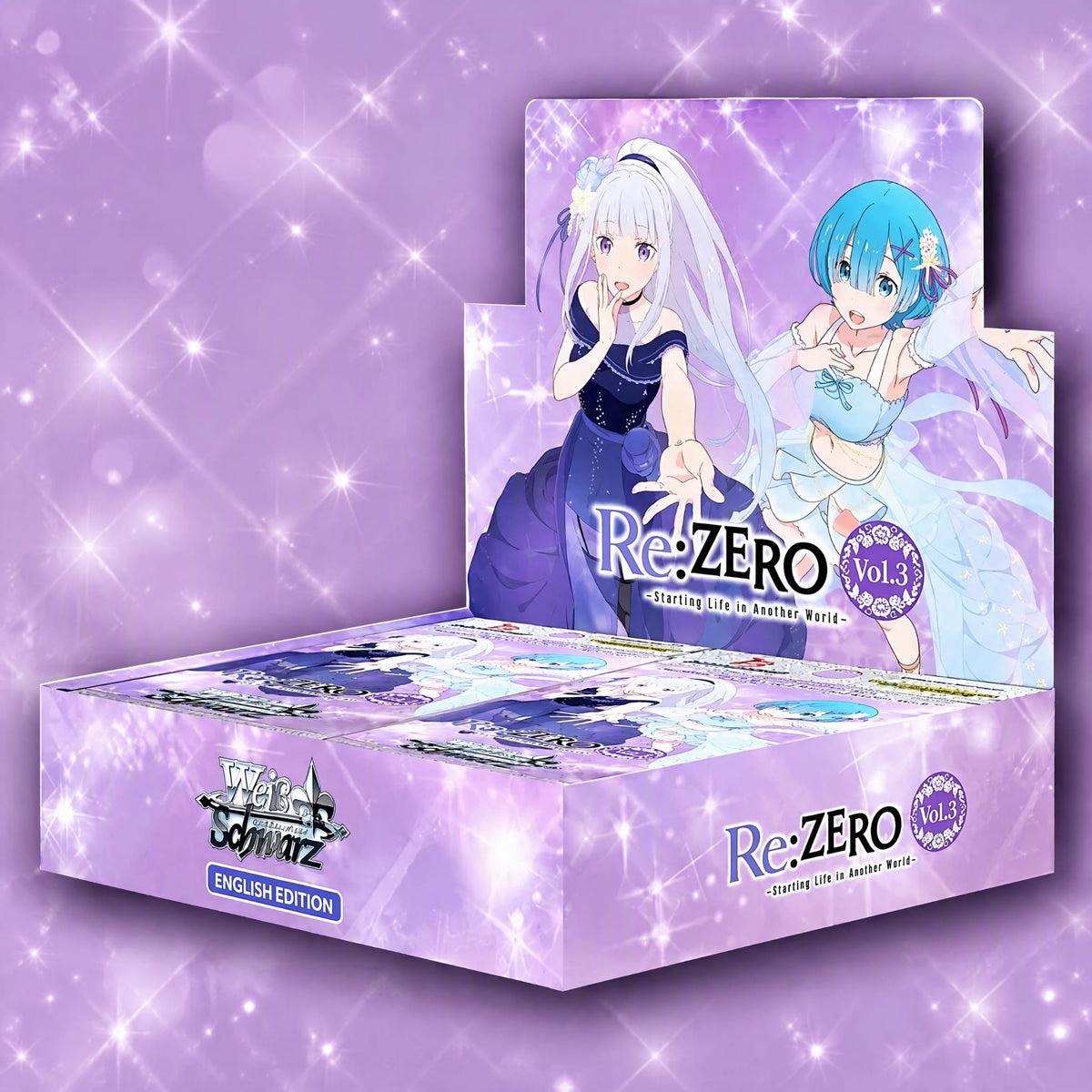 Re:ZERO -Starting Life in Another World- Vol.3 Weiss Schwarz TCG: English Edition Booster Box