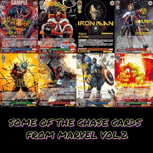 Marvel VOL.2 Weiss Schwarz Booster Pack Japanese