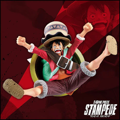 One Piece Stampede: Monkey D. Luffy Ichibansho Figure (8cm) – Authentic Collectible