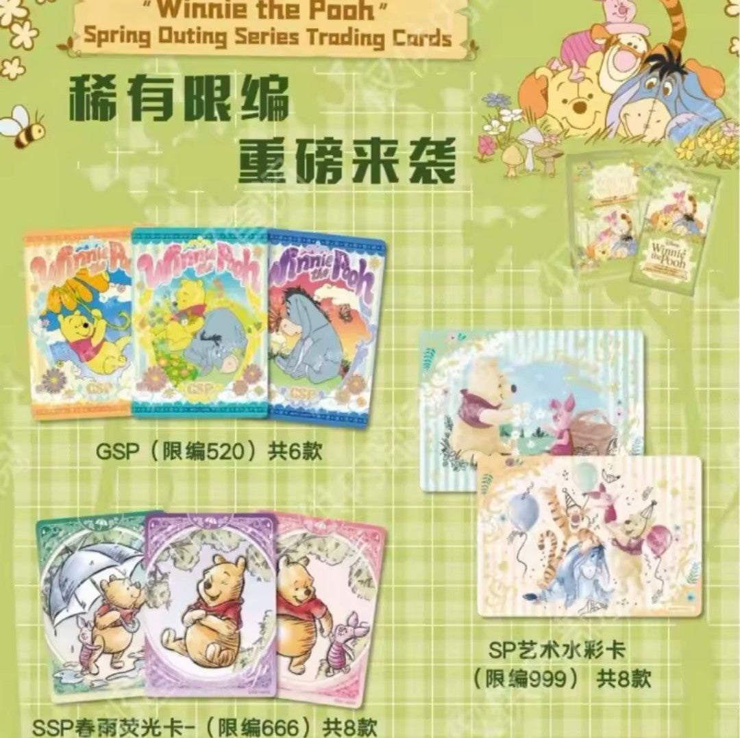 Card.fun Disney Winnie the Pooh "Spring Outing" Booster Pack