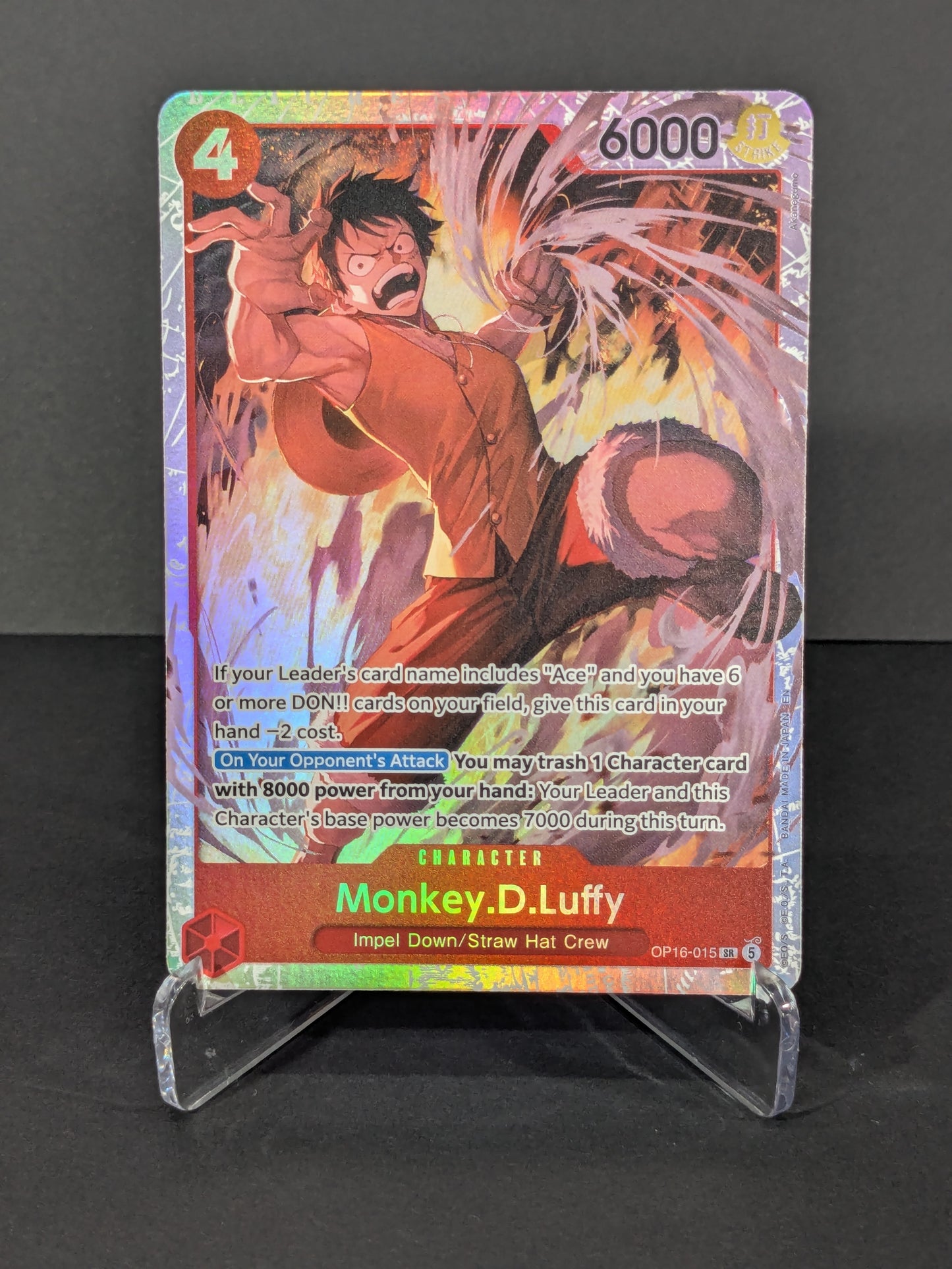 Monkey.D.Luffy OP16-015 SR