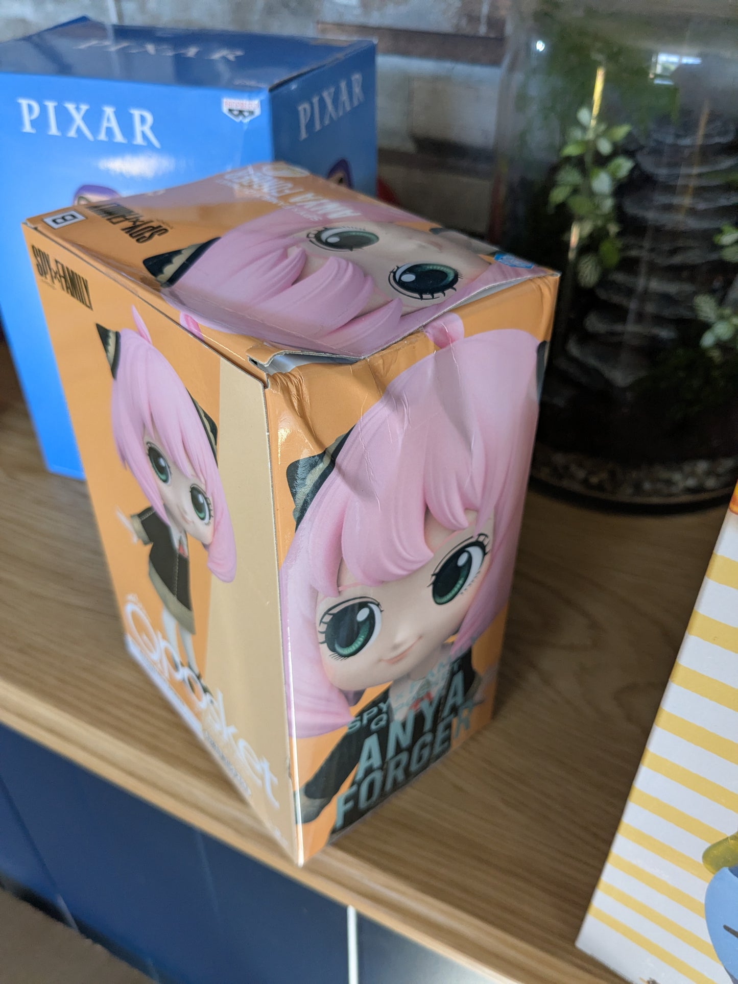 Banpresto SPY x FAMILY Q Posket - Anya Forger (Version B) Anime Figure - (Damaged box)