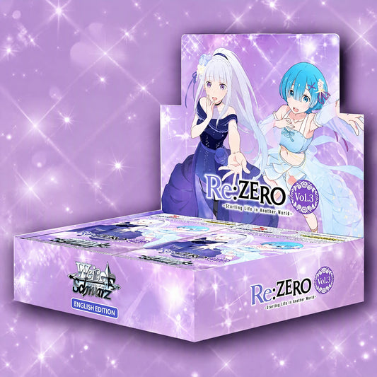 Re:ZERO -Starting Life in Another World- Vol.3 Weiss Schwarz TCG: English Edition Booster Box