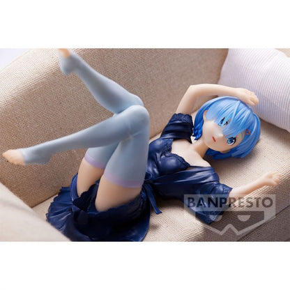 Re:Zero - Starting Life in Another World: Rem (Relax Time Ver.) Banpresto Figure (Slight damage to box corner)