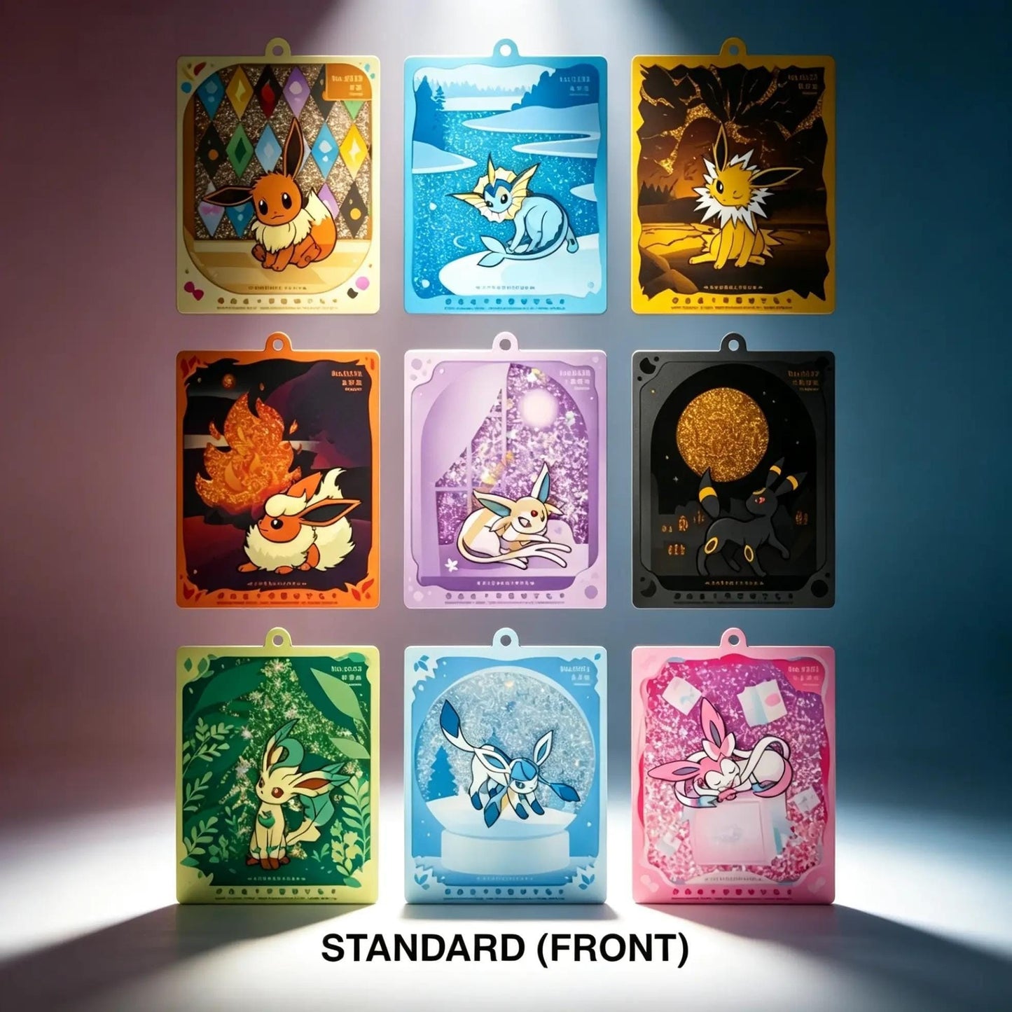Pokémon TCG: Simplified Chinese Terastal Grand Gathering - Quicksand Card Display Charm Gift Box (Eeveelutions)