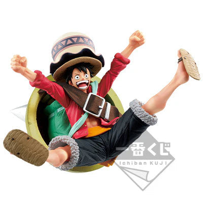 One Piece Stampede: Monkey D. Luffy Ichibansho Figure (8cm) – Authentic Collectible