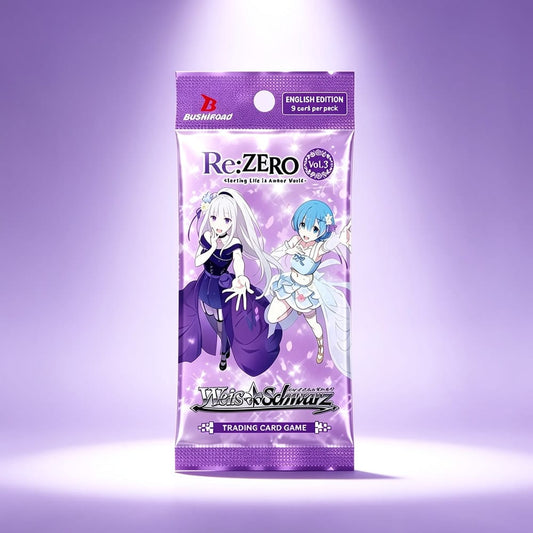 Re:ZERO -Starting Life in Another World- Vol.3 Weiss Schwarz TCG: English Edition Booster Pack