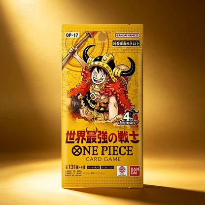 OP17 One Piece Japanese Booster Pack: The World's Strongest Warriors