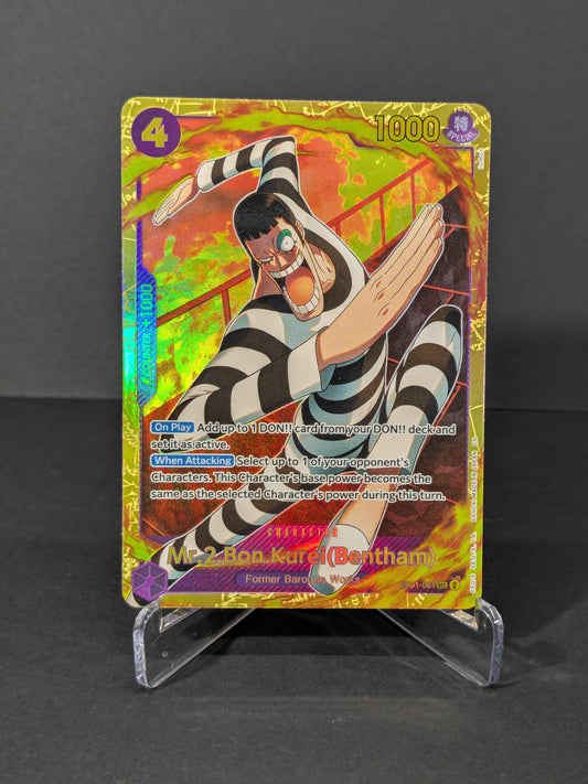 Mr. 2 Bon Clay (Bentham) EB01-061 SEC Secret Rare | One Piece Card Game Memorial Collection (EB-01)