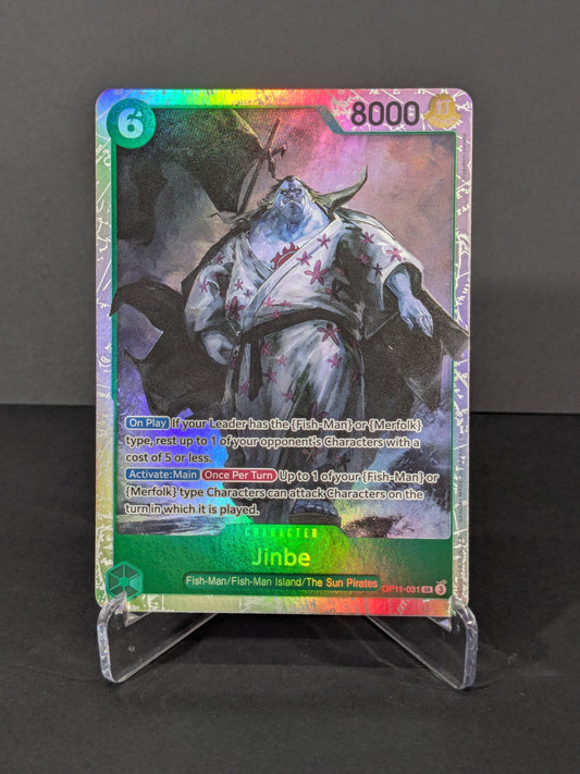 Jinbe (Jimbe) OP11-031 SR (Foil)  A Fist of Divine Speed – One Piece TCG