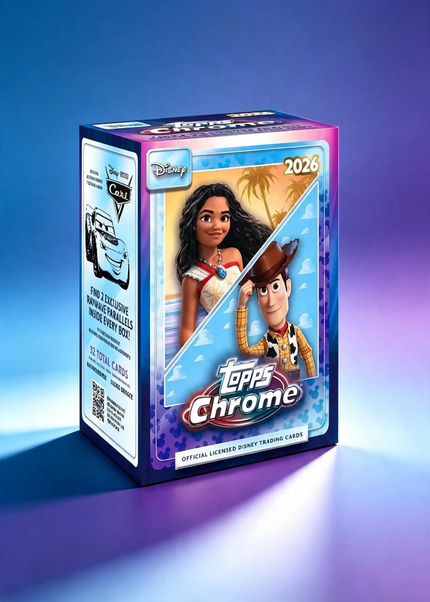 2026 Topps Chrome® Disney Value Box – Exclusive Parallels & Inserts