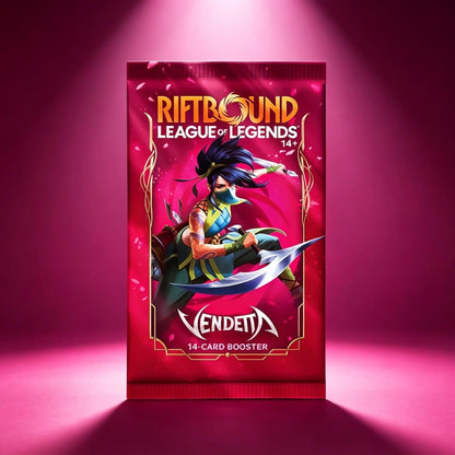Riftbound TCG: Vendetta Booster Pack (Set 4) | League of Legends Trading Card Game