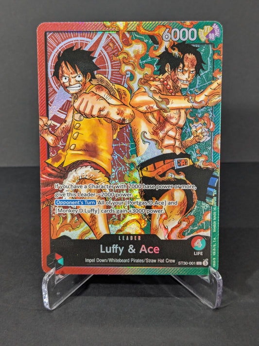 Luffy & Ace ST30-001 | One Piece Card Game