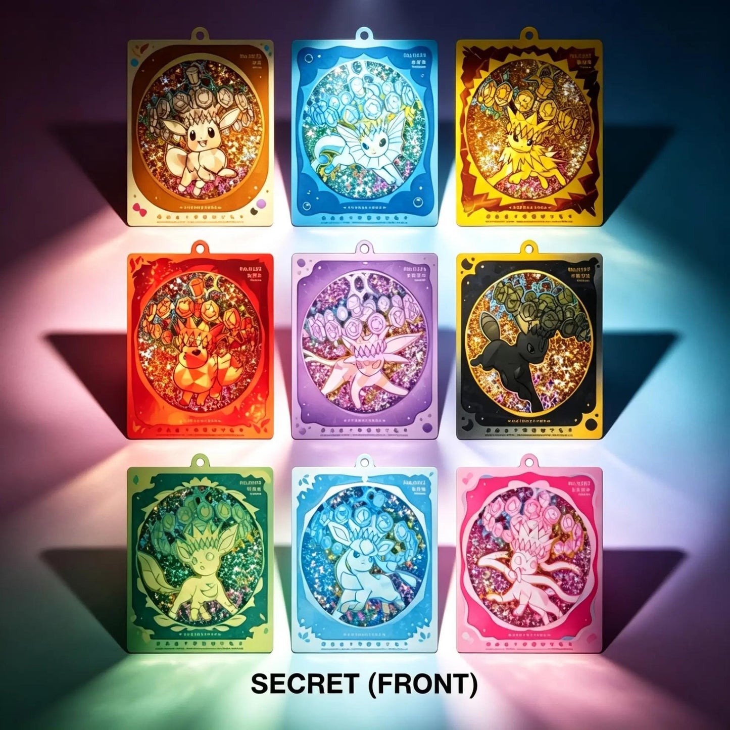Pokémon TCG: Simplified Chinese Terastal Grand Gathering - Quicksand Card Display Charm Gift Box (Eeveelutions)