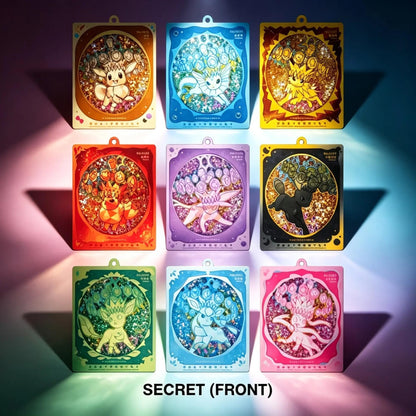 Pokémon TCG: Simplified Chinese Terastal Grand Gathering - Quicksand Card Display Charm Gift Box (Eeveelutions)