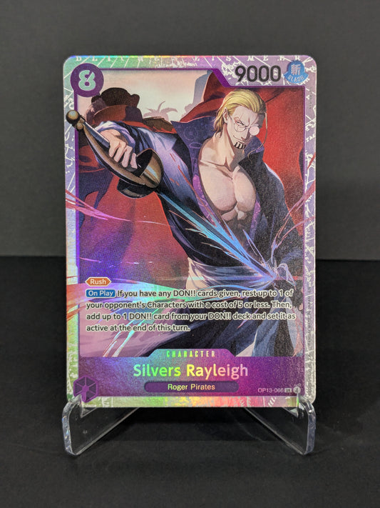 Silvers Rayleigh OP13-066 SR – One Piece TCG