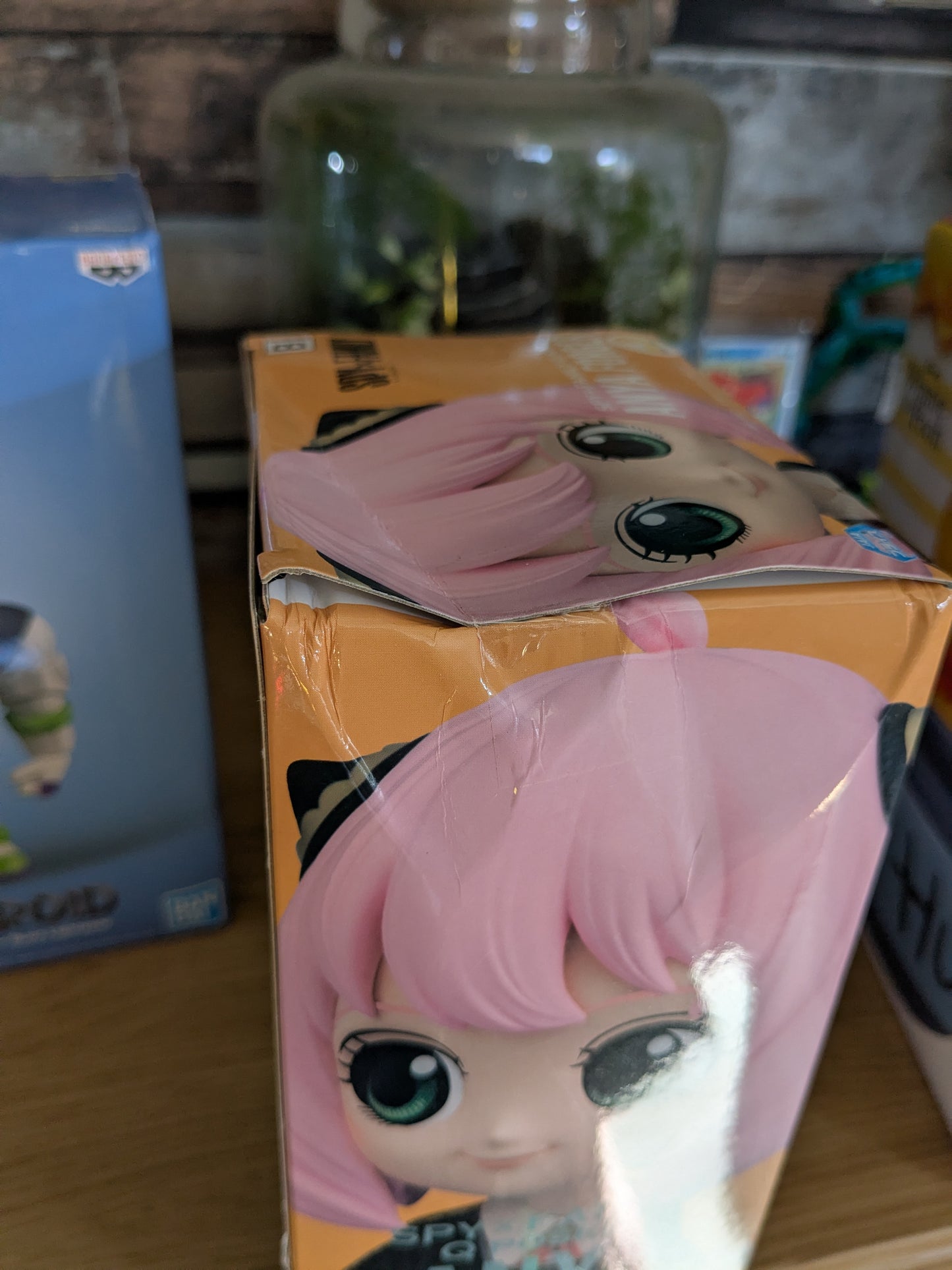 Banpresto SPY x FAMILY Q Posket - Anya Forger (Version B) Anime Figure - (Damaged box)