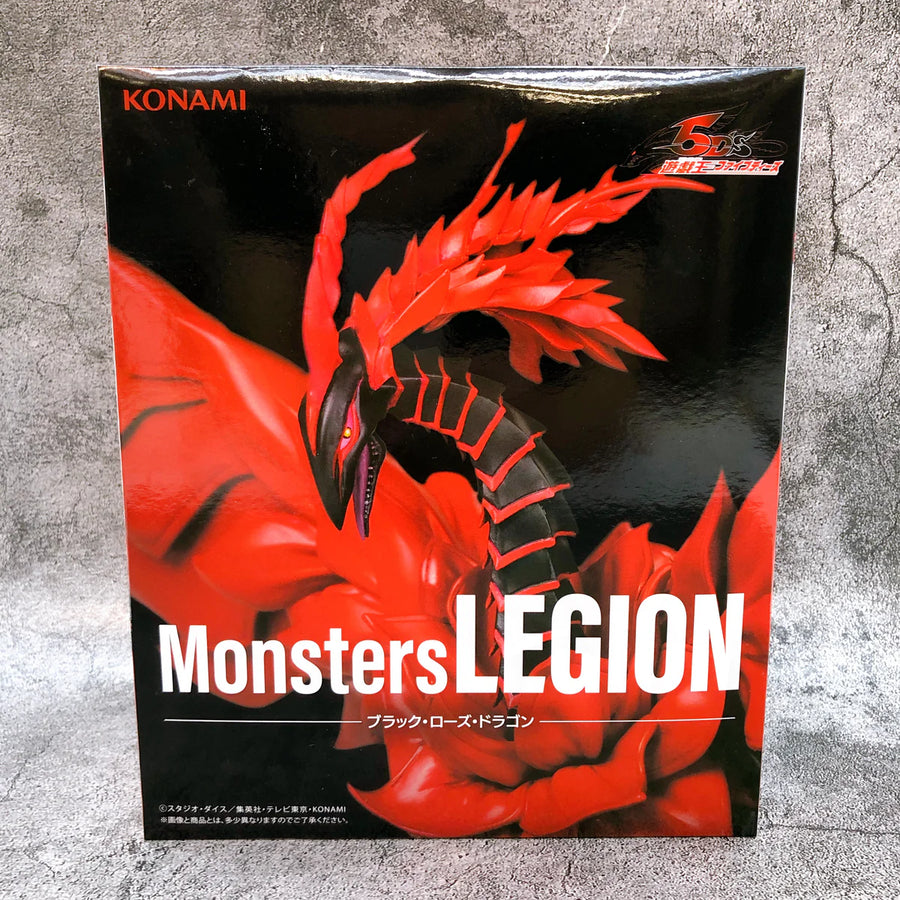 Konami Yu-Gi-Oh! Series Monsters LEGION - Black Rose Dragon Figure