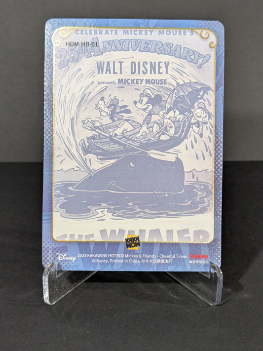 2023 Kakawow Disney Hotbox Mickey & Friends "The Whalers" HDM-HB-01 Trading Card