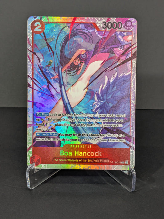 Boa Hancock OP12-014 SR Legacy of the Master One Piece TCG