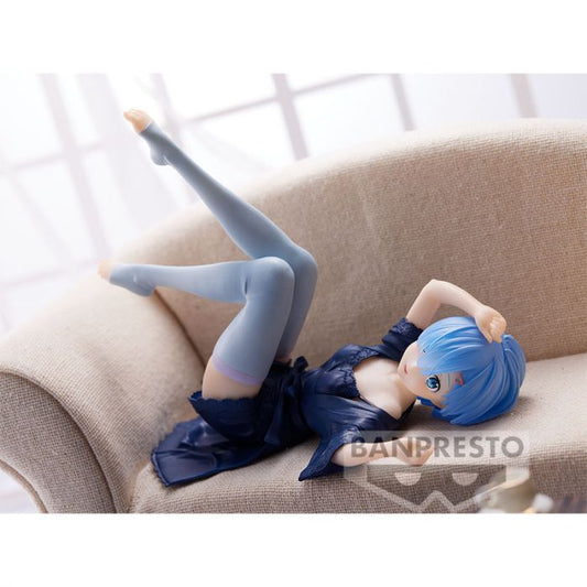Re:Zero - Starting Life in Another World: Rem (Relax Time Ver.) Banpresto Figure (Slight damage to box corner)