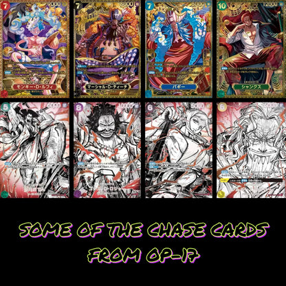 OP17 One Piece Japanese Booster Pack: The World's Strongest Warriors