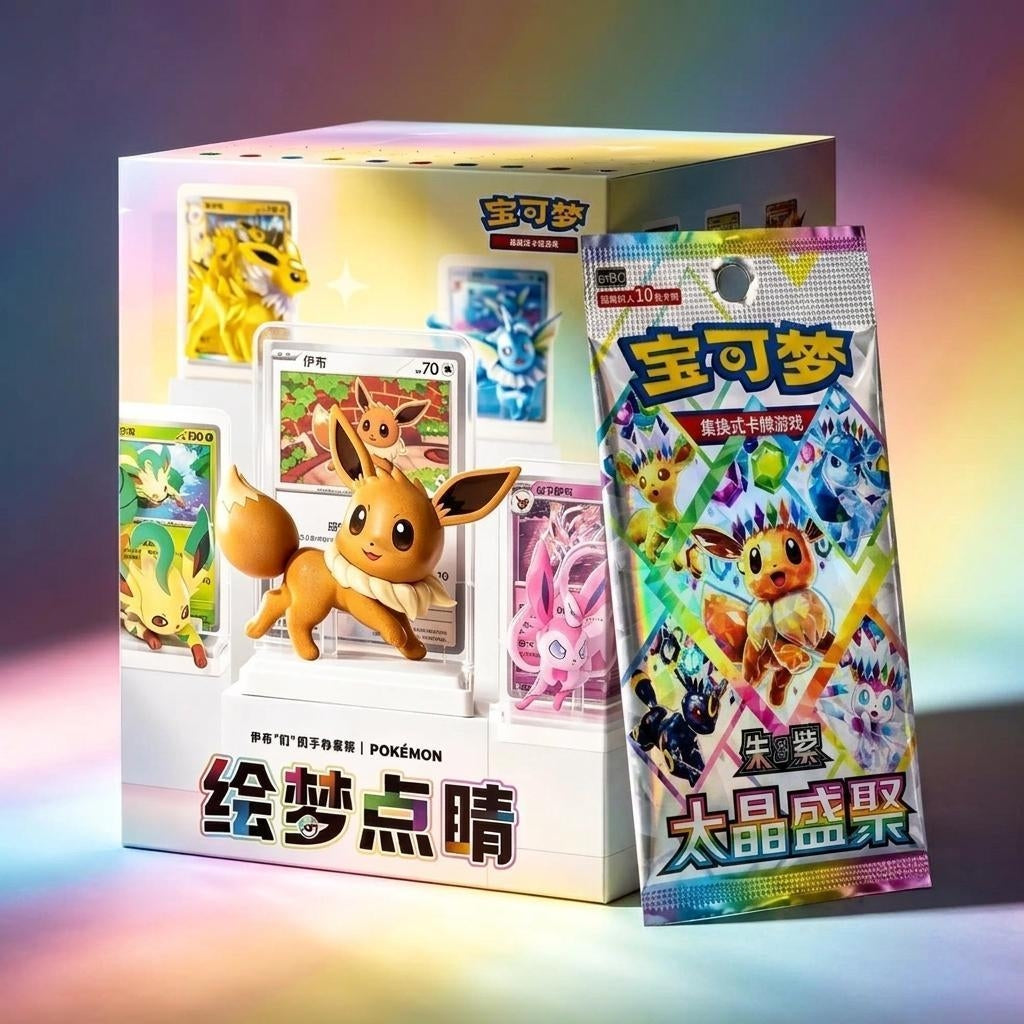 Eevee & Friends "Dream Illustrating" Mystery Blind Box Figures