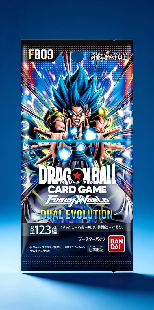Dragon Ball Card Game: FB09 Japanese Booster Pack | Official TCG Expansion